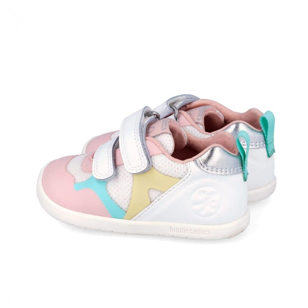 Dívčí barefoot tenisky SPORT BLANCO Y MULTICOLOR Biomecanisc 262165-D310 - 22 - náhled 4
