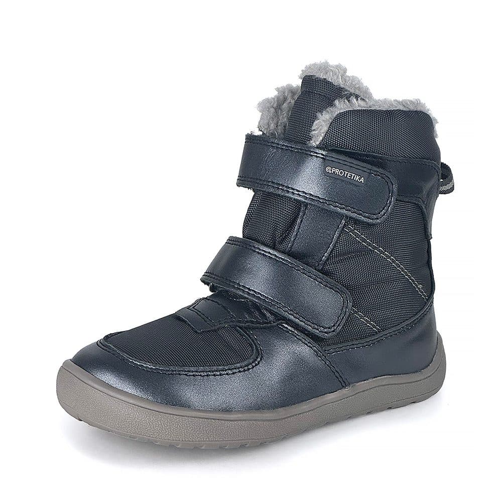 Dívčí zimní barefoot boty PRO-tex Protetika - LORA GREY -