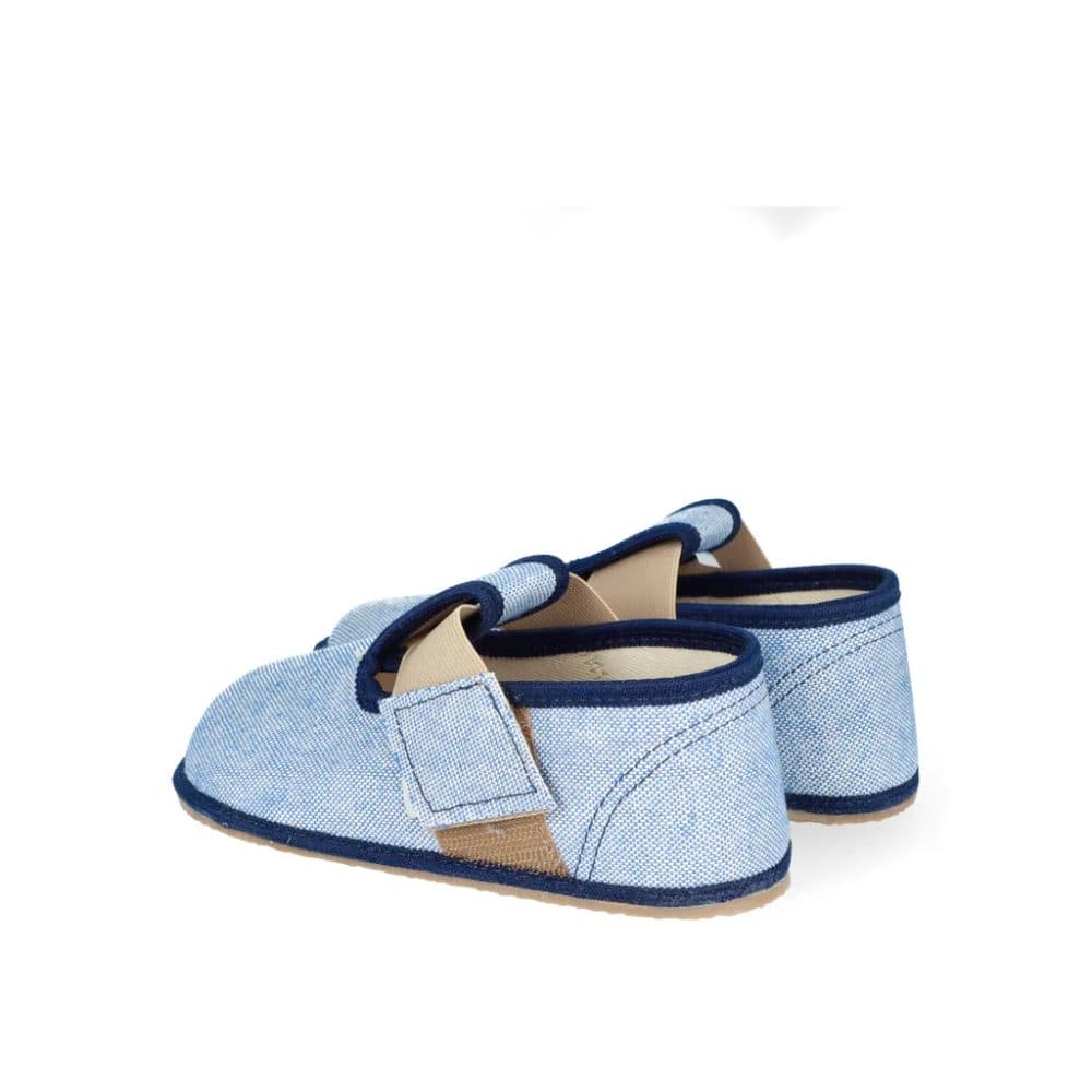 Barefoot chlapecké přezůvky Pegres, BF01 textil, modrá - 22 - náhled 4