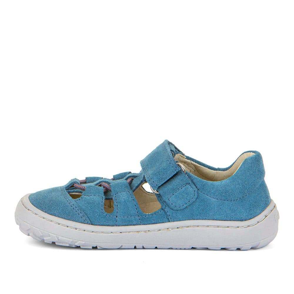 Dětská barefoot sandály ELASTIC Jeans Froddo G3150262-14 světle modrá - 25 - náhled 3