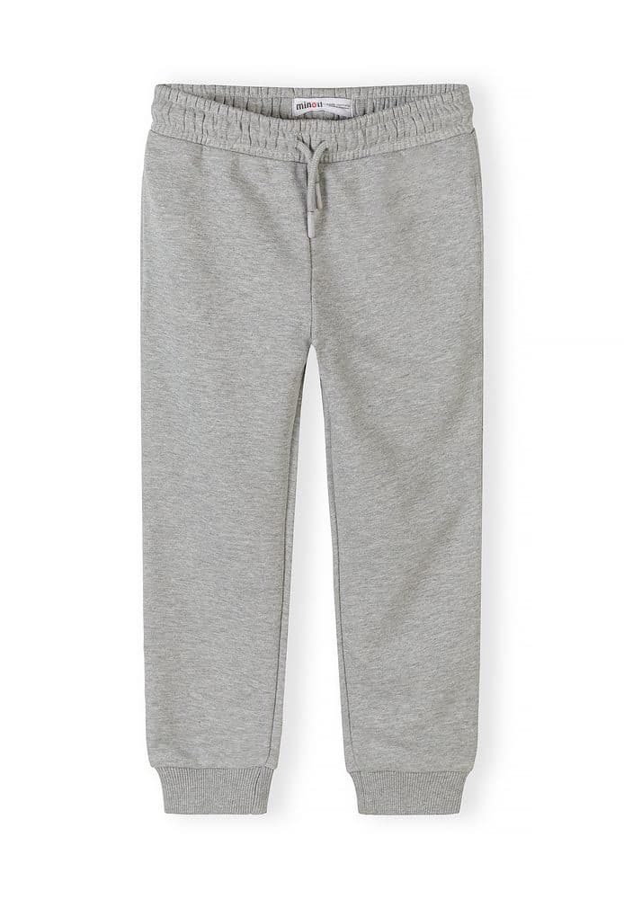 Tepláky slim-fit s elastickým pasem a stahovací šňůrkou 3pack Minoti 29FLEECE287 - 104/110 | 4/5let - náhled 2