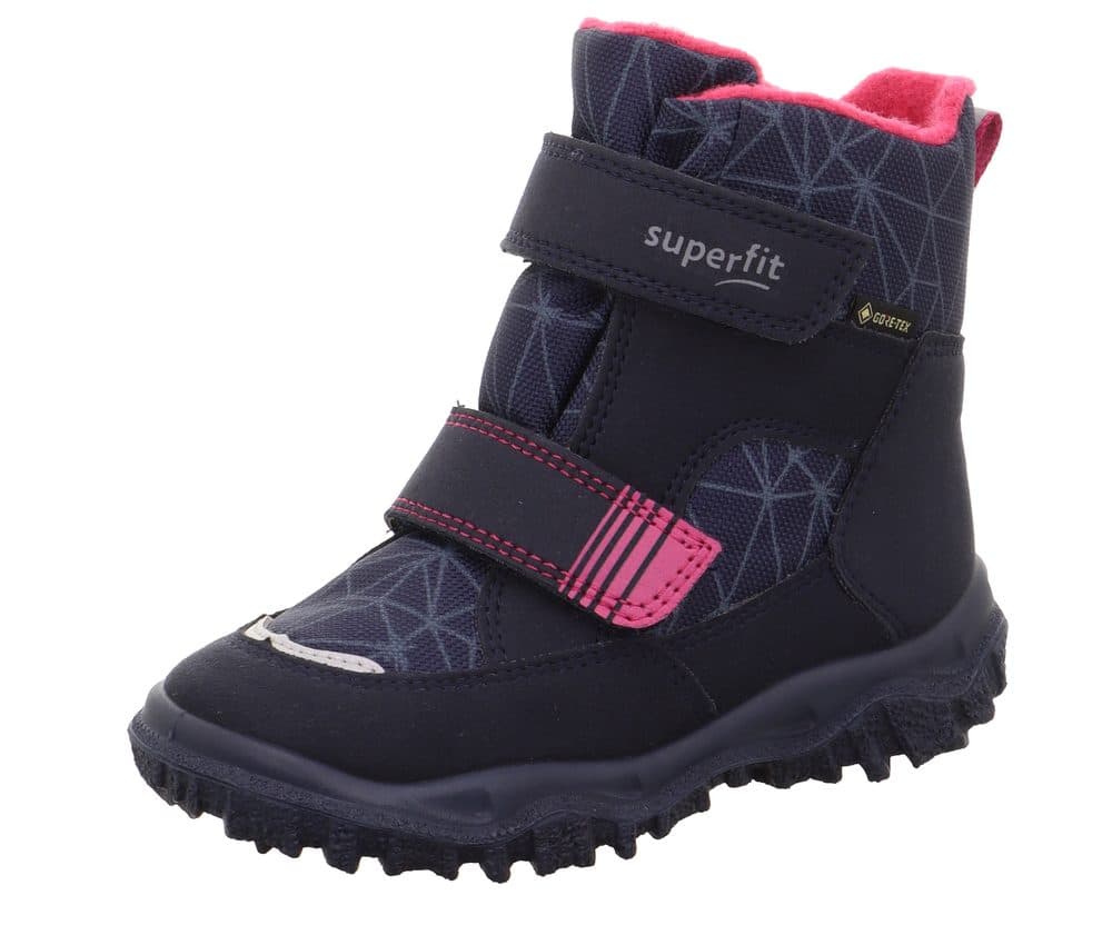 Dívčí zimní boty HUSKY Blue/Pink Gore-Tex, Superfit, 1-006080-8020, růžová - 25 - náhled 1
