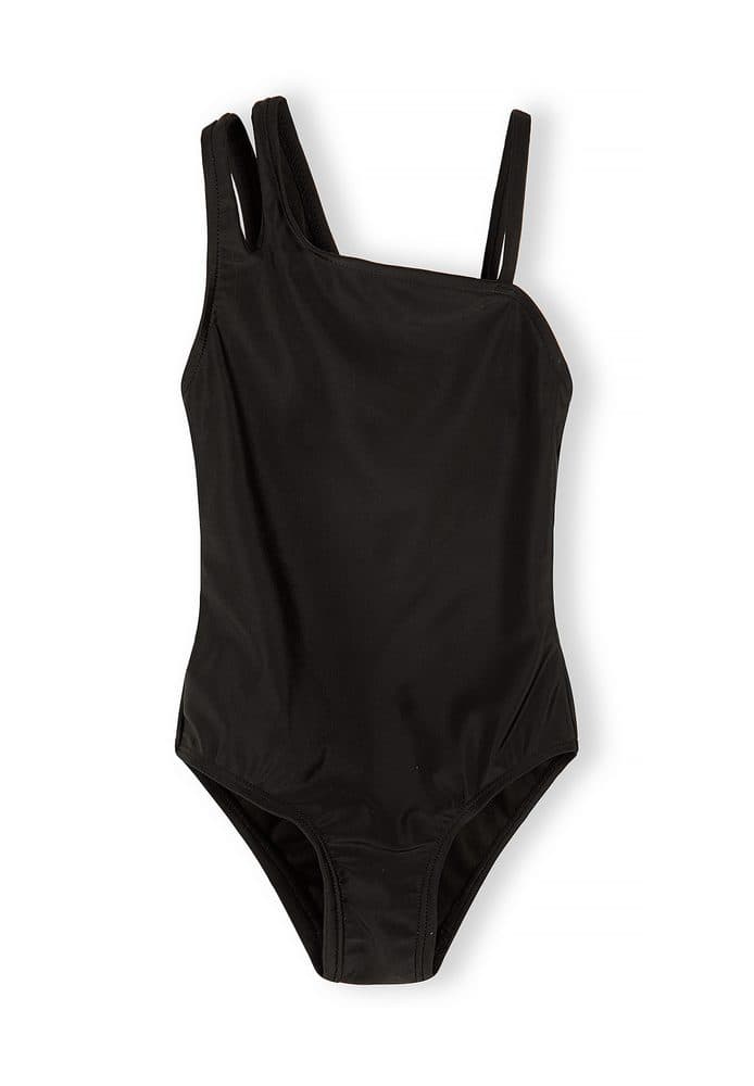 Plavky dívčí jednodílné Minoti 30SWIM151 černá -