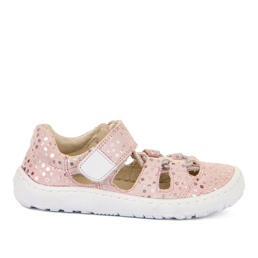 Dívčí barefoot sandály ELASTIC Pink+ Froddo G3150262-7 růžová - 33 - náhled 5