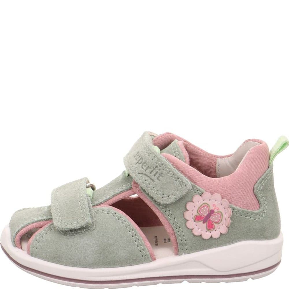 Dívčí sandály BOOMERANG Light Green/Pink Superfit 1-000866-7500 světle zelená - 22 - náhled 4