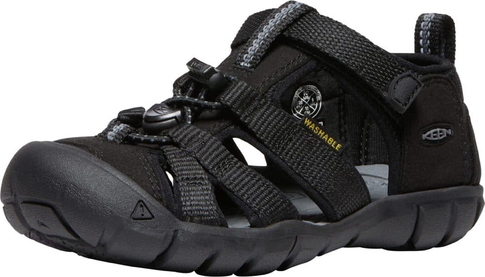 dětské sandály SEACAMP II CNX black/grey, Keen, 1027412/1027418, černá -