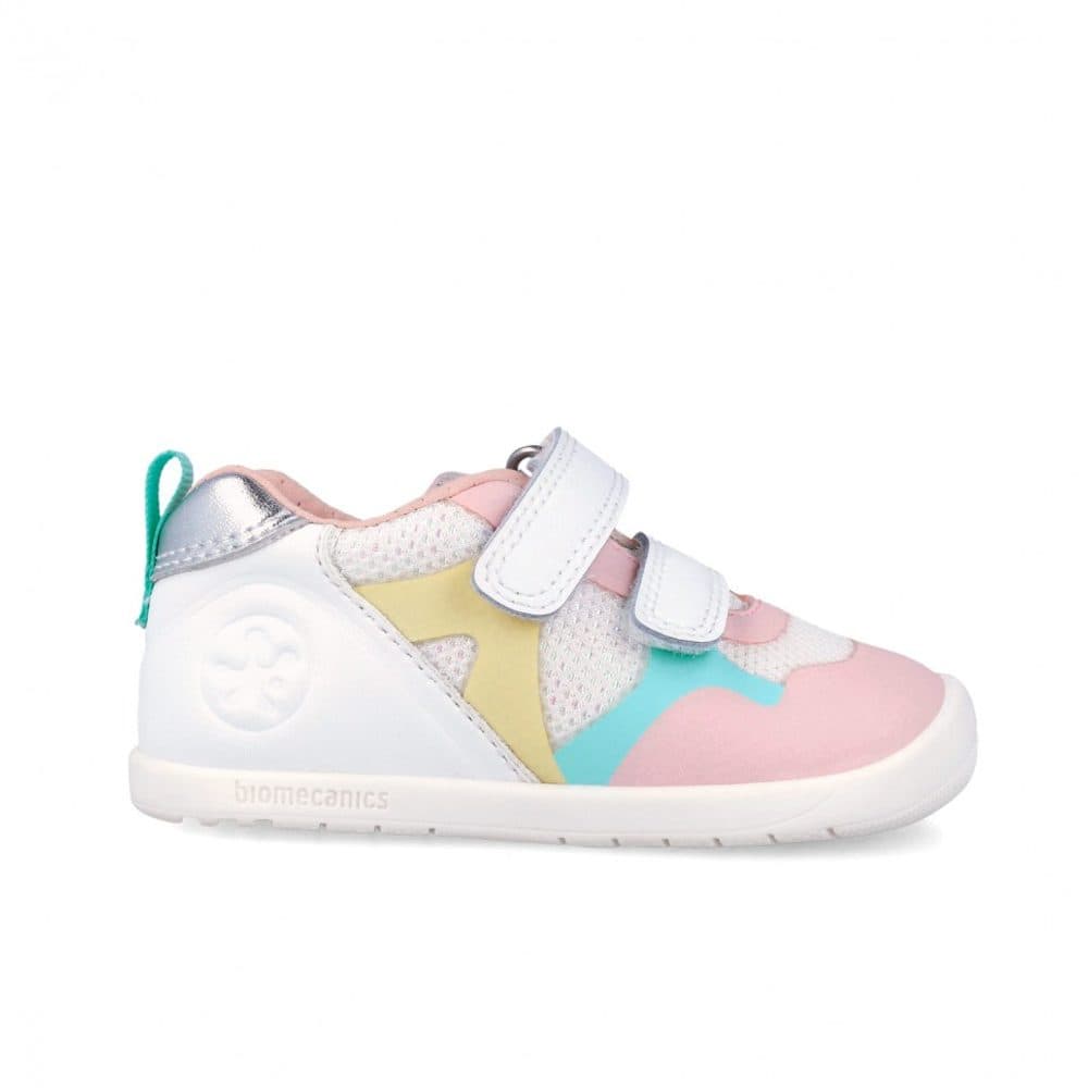Dívčí barefoot tenisky SPORT BLANCO Y MULTICOLOR Biomecanisc 262165-D310 - 22 - náhled 3