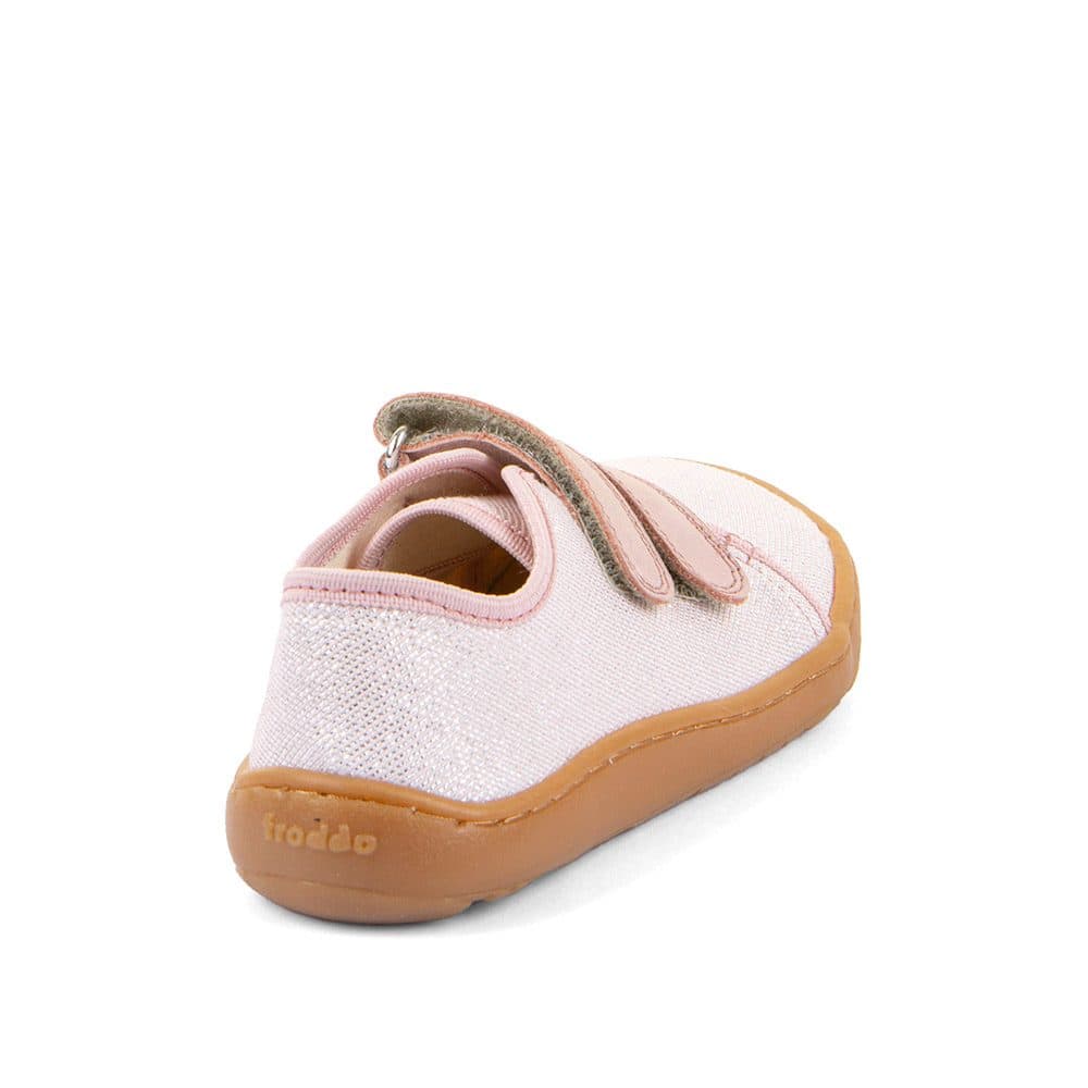 Dívčí plátěné barefoot tenisky CANVAS PINK SHINE Froddo G1700440 - 26 - náhled 5