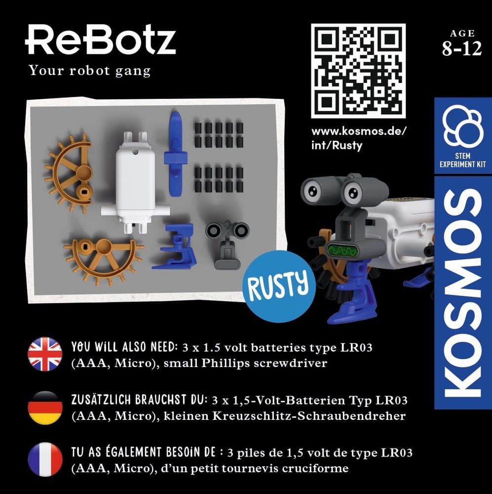 KOSMOS Robot Rusty jezdící, KOSMOS, W052919 - náhled 4