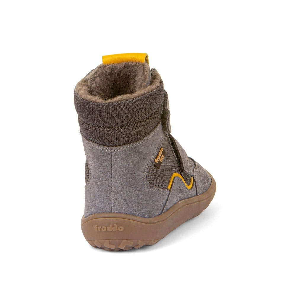 Dětské zimní barefoot boty TEX WINTER Gray, Froddo, G3160233-3, šedá - 39 - náhled 4