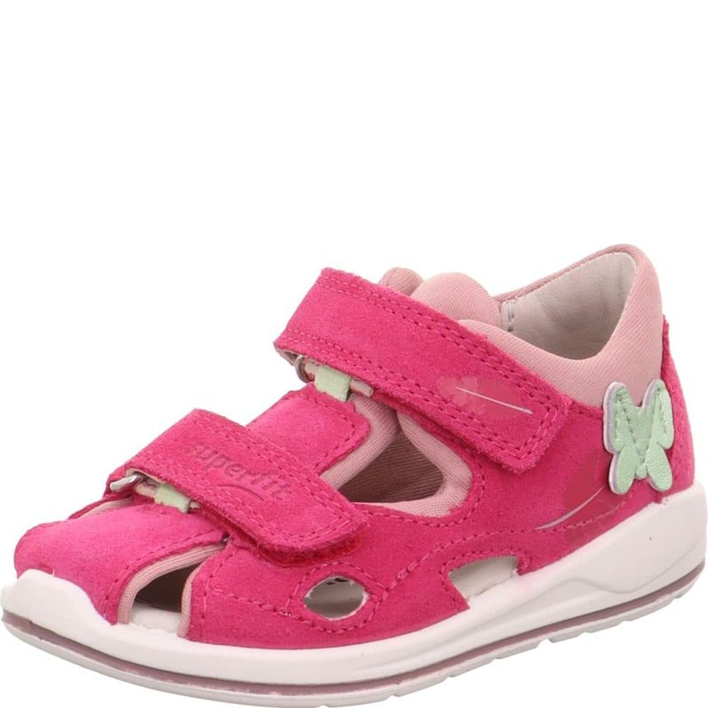 Dívčí sandály BOOMERANG Pink/Pink Superfit 1-000869-5500 růžová -