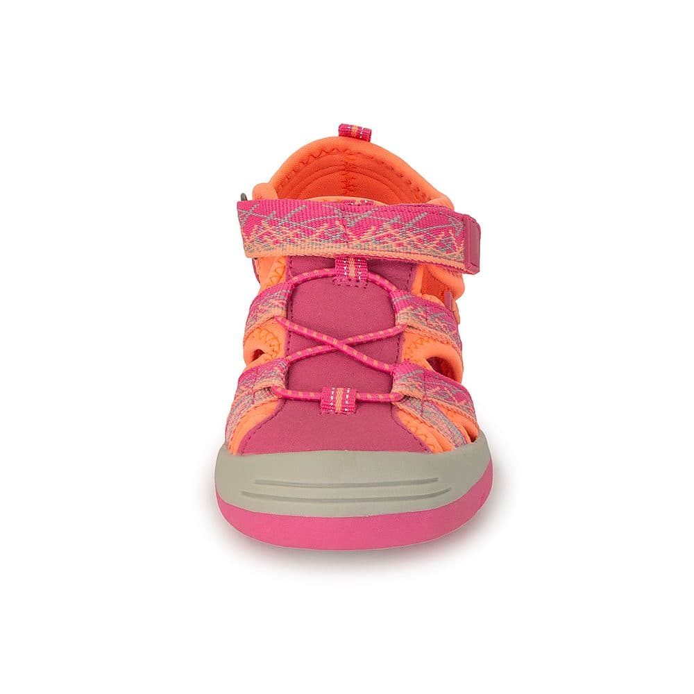 Dívčí sandály BUGGA TIKI Pink/Orange - růžové - 27 - náhled 4