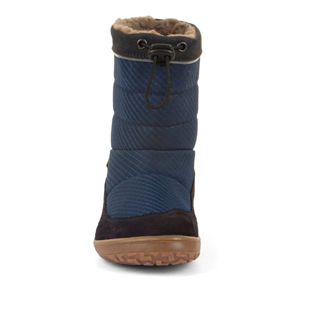 Dětské zimní barefoot sněhule UP TEX SNOW WOOL Dark Blue  G3160249-1 - 33 - náhled 4