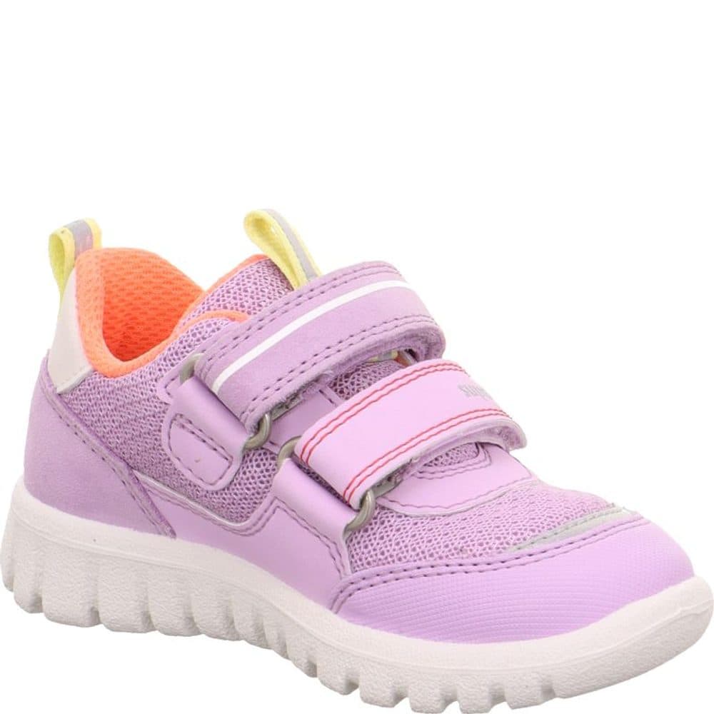 Dívčí tenisky SPORT7 MINI Purple/Orange Superfit 1-006203-8530 - fialová - 35 - náhled 2