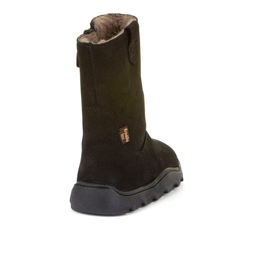 Dívčí zimní barefoot kozačky ZERU TEX BOOT Black, Froddo, G3160242-1, černá - 24 - náhled 4