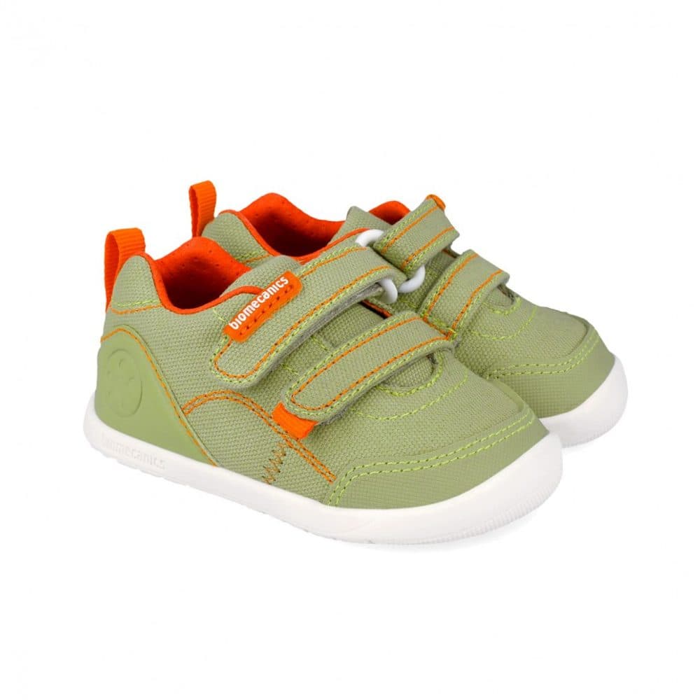 Chlapecké barefoot plátěné tenisky LONA BASICA VERDE Biomecanisc 262190-B442 - 22 - náhled 2
