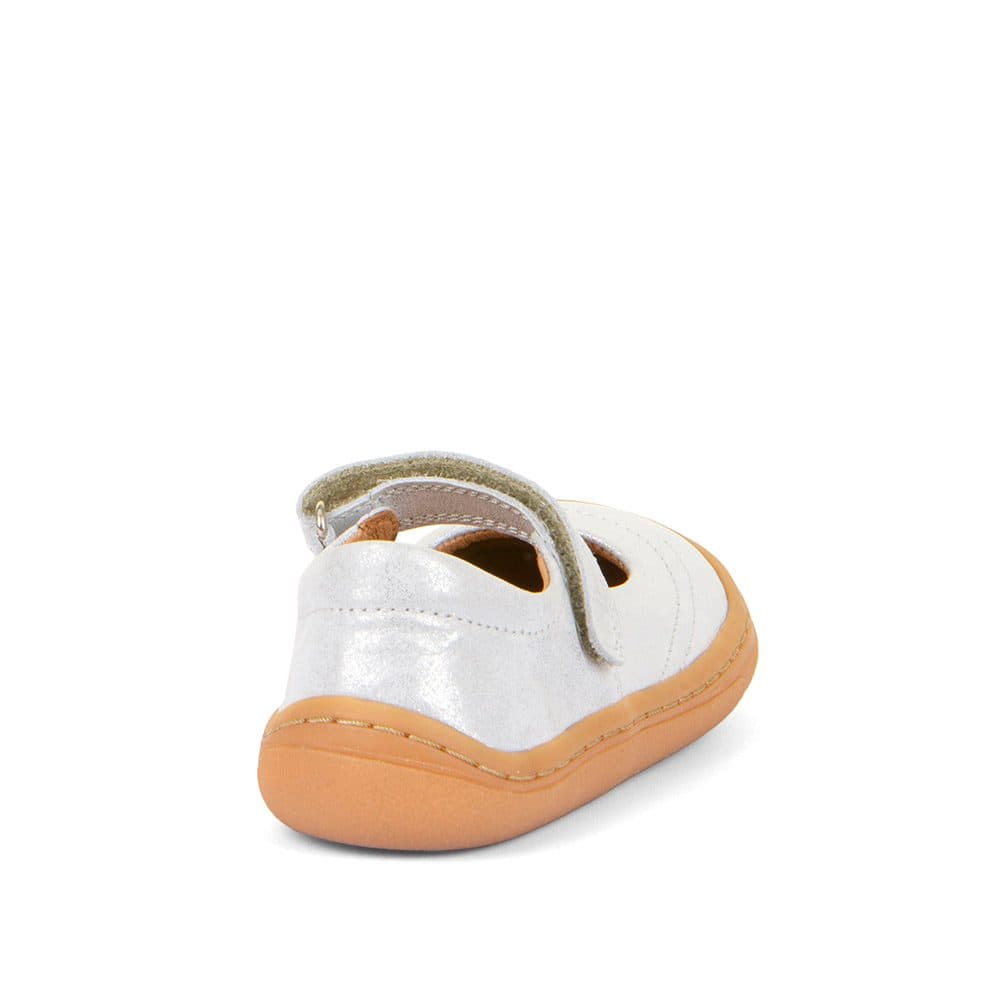 Dívčí barefoot baleríny MARY J Silver Froddo G3140184-6 stříbrná - 25 - náhled 4