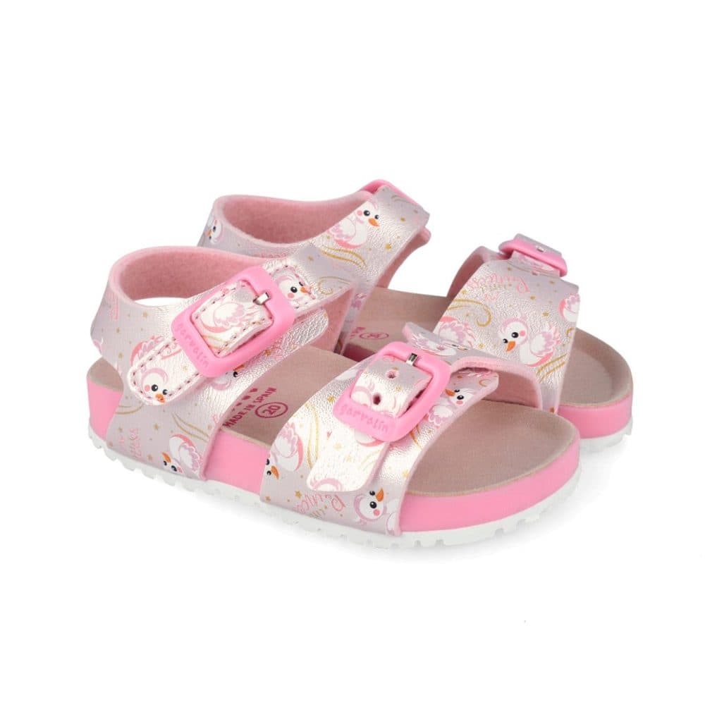 Dívčí sandály BIO METALIZADO ROSA Biomecanics 262461-A032 - 25 - náhled 2