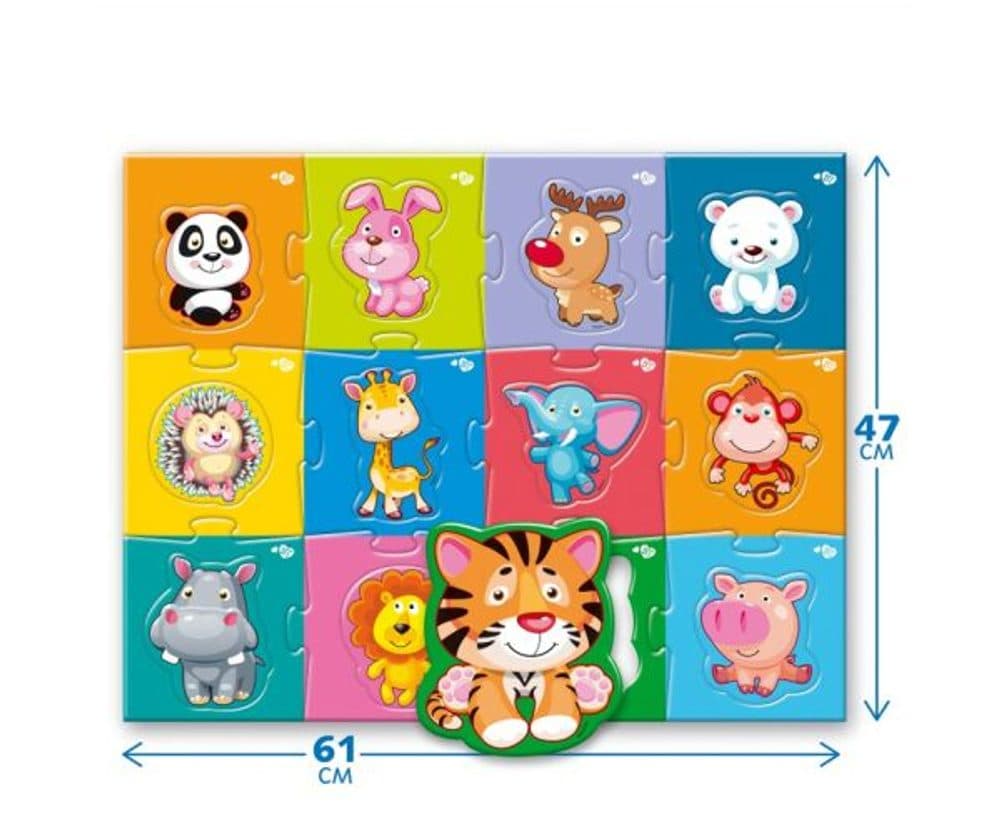Far Far Land Maxi Puzzle Zoo 24 dílků 61x47 cm, Far Far Land, W022261 - náhled 2