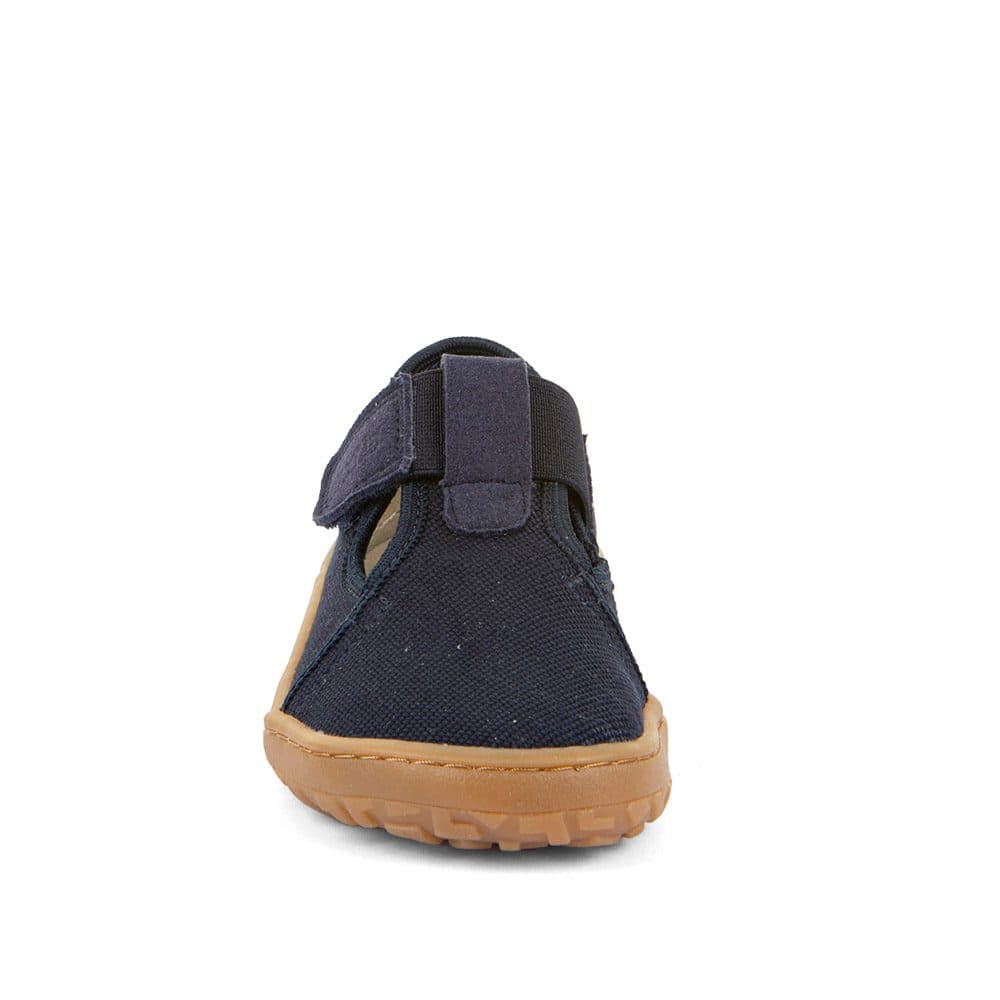 Chlapecké plátěné barefoot přezůvky CANVAS T-BAR DARK BLUE Froddo G1700439 - 35 - náhled 4