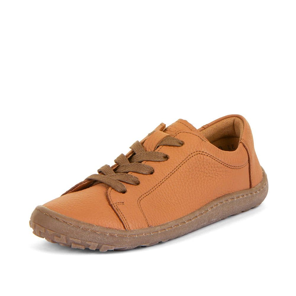 Dětské celoroční barefoot tenisky LACES COGNAC Froddo G3130257 - hnědá -