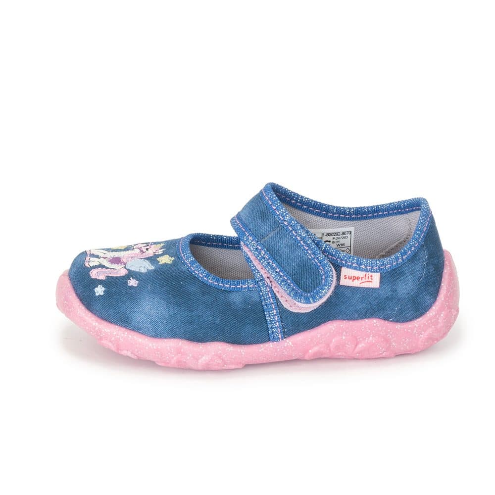 Dívčí bačkůrky BONNY, Superfit ,1-800282-8070, modrá - 26 - náhled 3