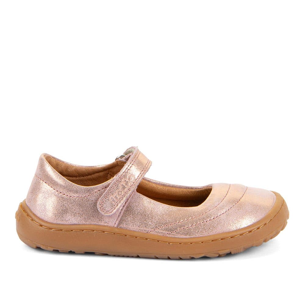 Dívčí barefoot kožené baleríny MARY J PINK/GOLD Froddo G3140195-1 - 26 - náhled 3