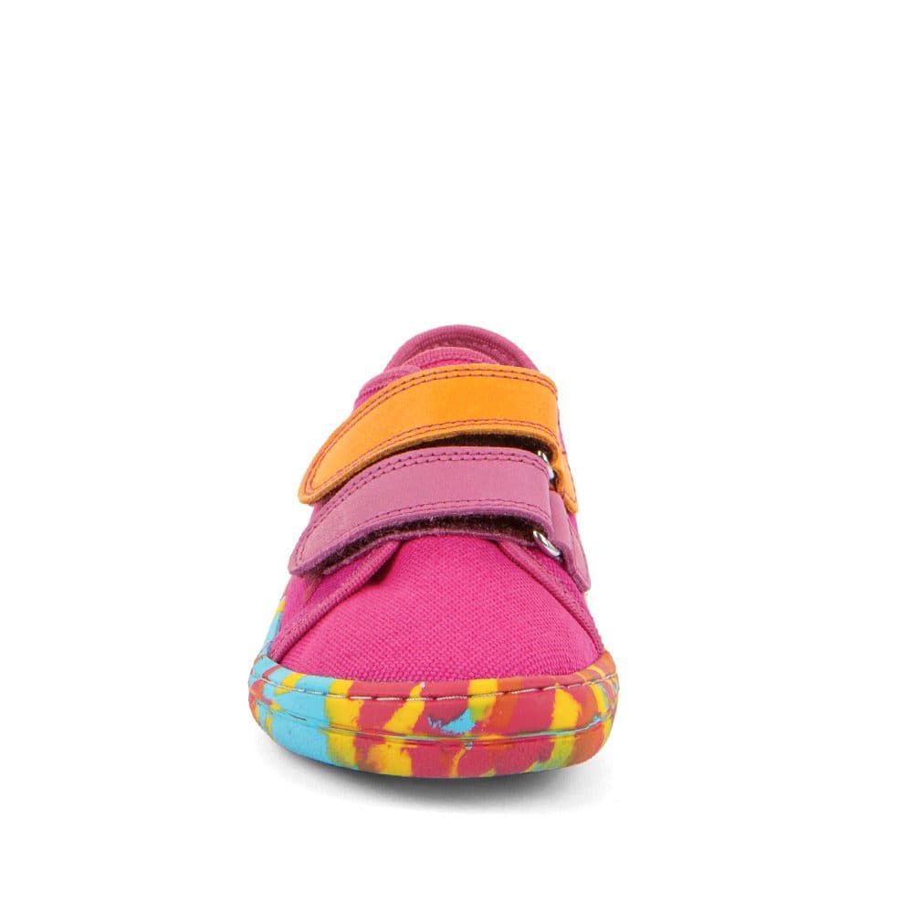 Dívčí plátěné barefoot tenisky CANVAS FUXIA Froddo G1700440-13 - 27 - náhled 4