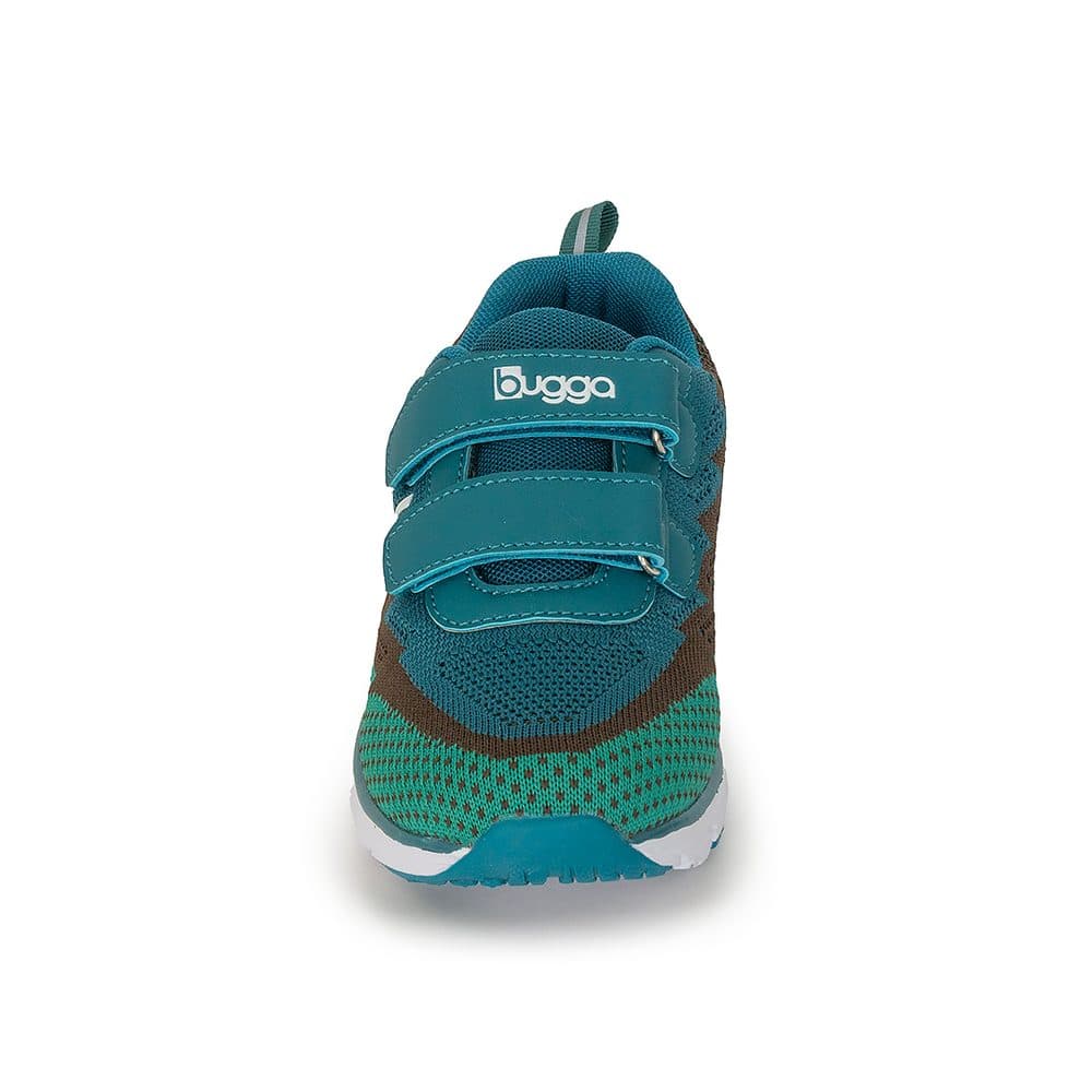 Chlapecké lehké sportovní tenisky BUGGA HONE Blue/Brown/Green - 27 - náhled 2