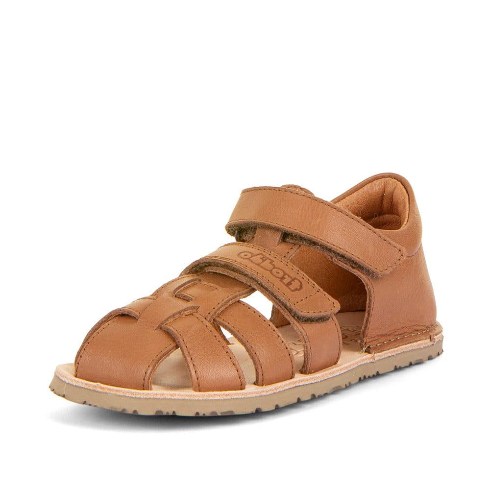 Chlapecké barefoot sandály FLEXY F Brown Froddo G3150283-2 hnědá -