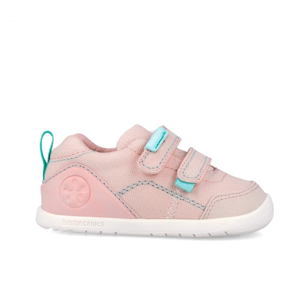 Dívčí barefoot plátěné tenisky  LONA BASICA ROSA Biomecanisc 262190-E032 - 22 - náhled 5