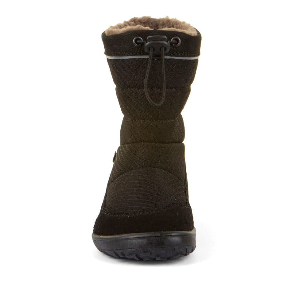 Dětské zimní barefoot sněhule UP TEX SNOW WOOL Black  G3160249 - 30 - náhled 4