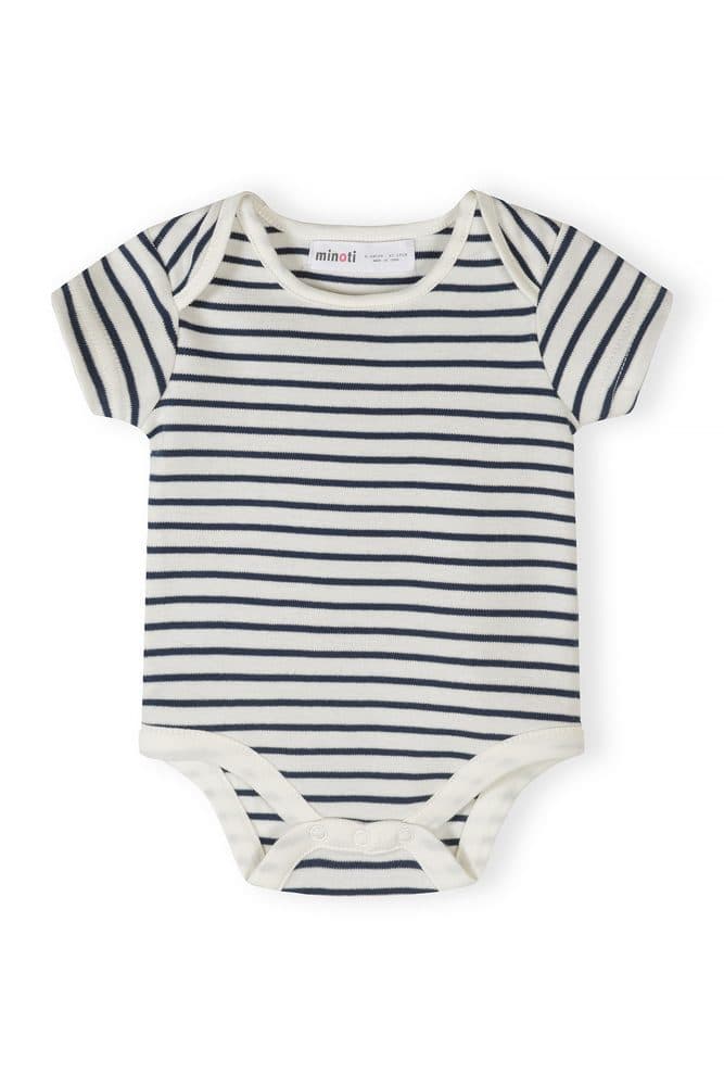 Body kojenecké 5pack Minoti 28BABYPACK26 modrá - 56/62 | 0/3m - náhled 5