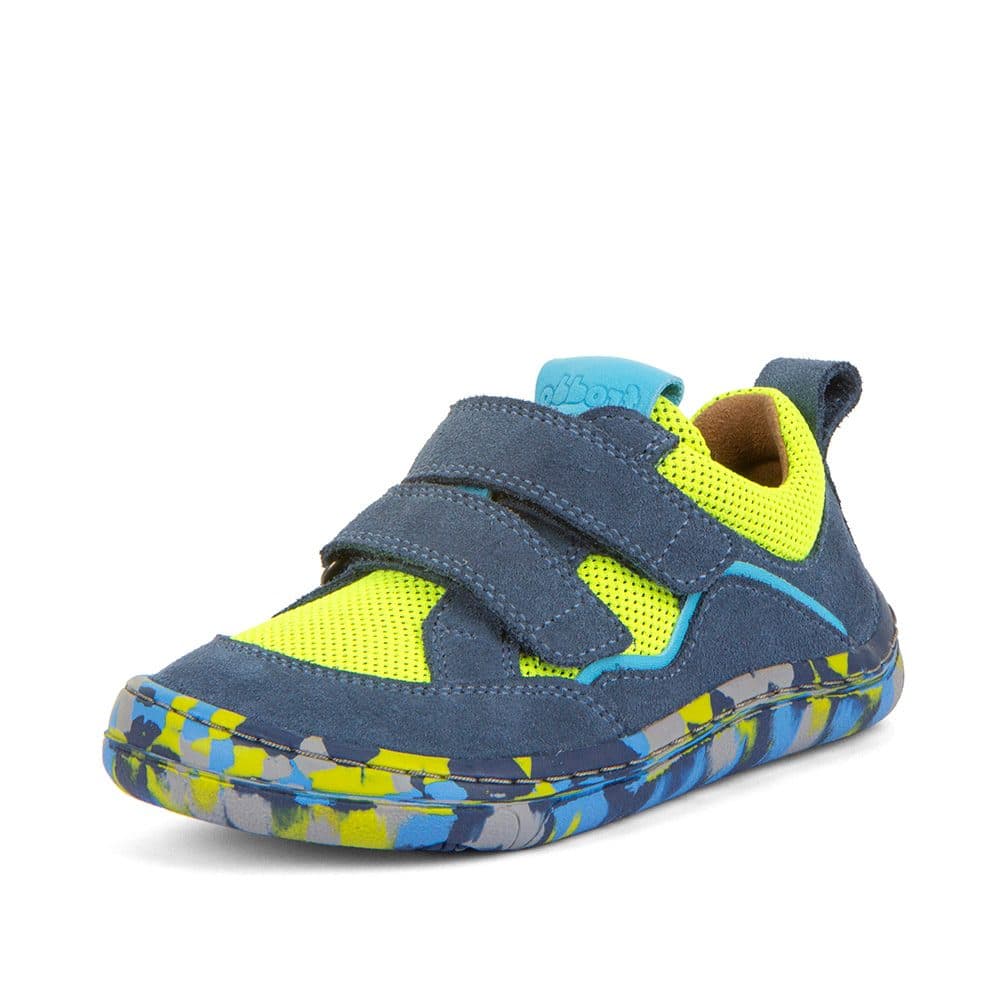 Chlapecké barefoot tenisky BASE Denim+ Froddo G3130261-4 světle modrá -