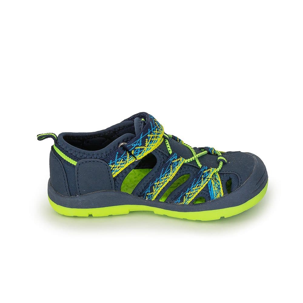 Chlapecké sandály BUGGA TIKI Dark Blue/Green - tmavě modré - 27 - náhled 4
