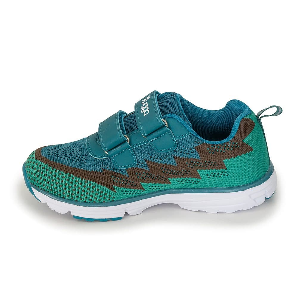 Chlapecké lehké sportovní tenisky BUGGA HONE Blue/Brown/Green - 27 - náhled 4