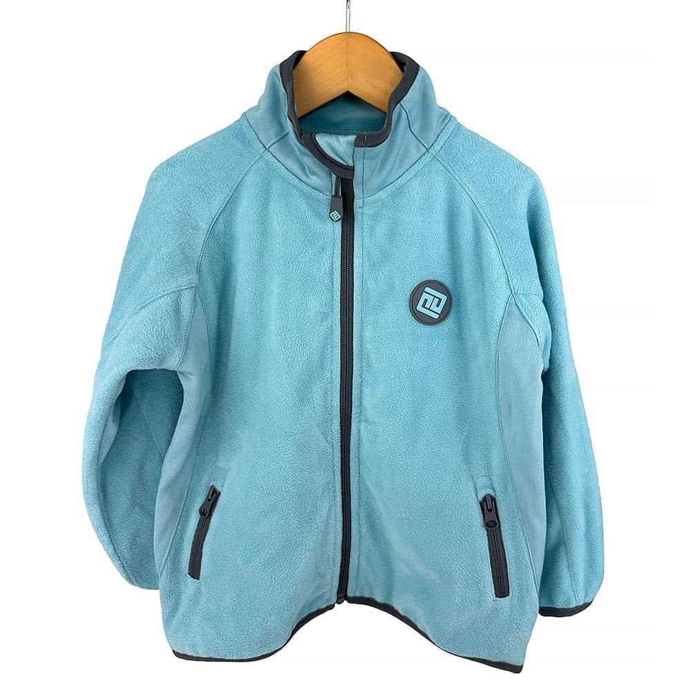 Dětská sportovní outdoorová mikina na zip Pidilidi PD1170-15 Turquoise -