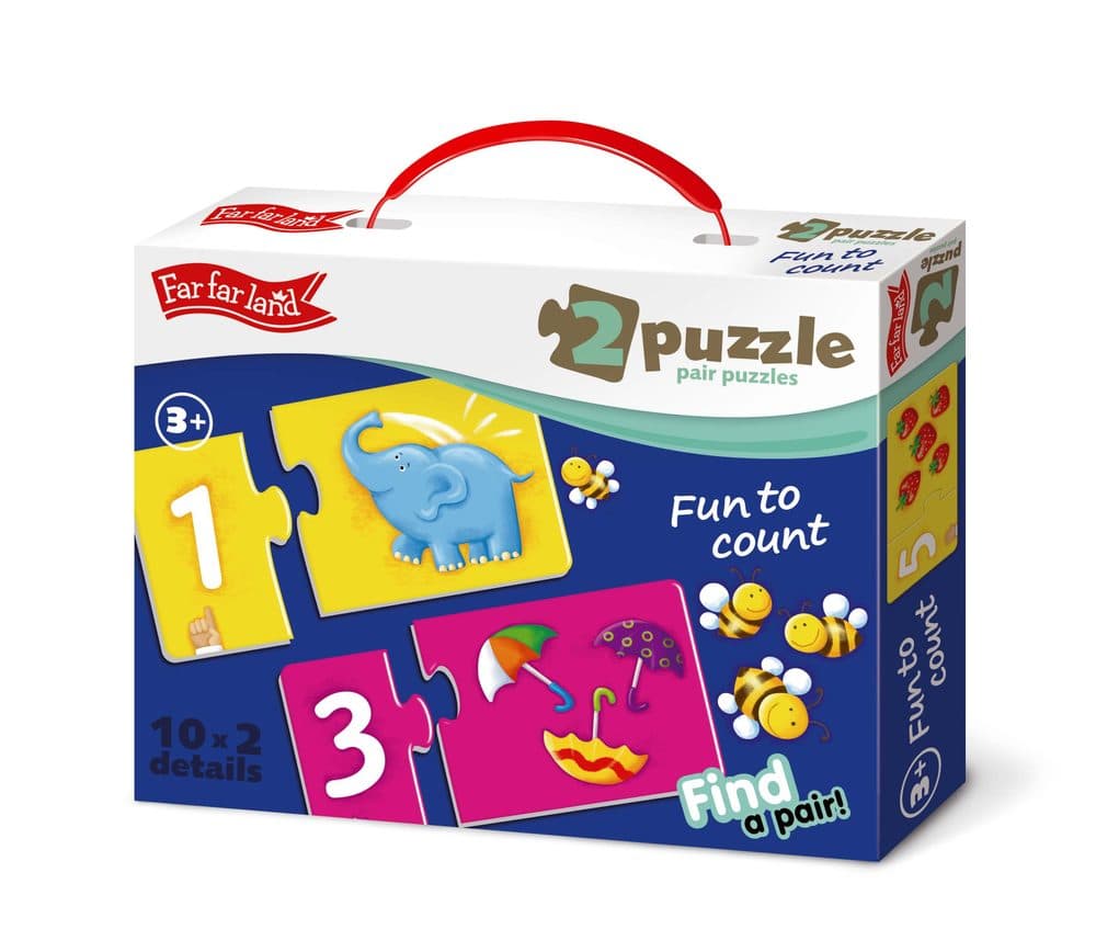 Far Far Land Puzzle párovací 10 obrázků, Far Far Land, W022066