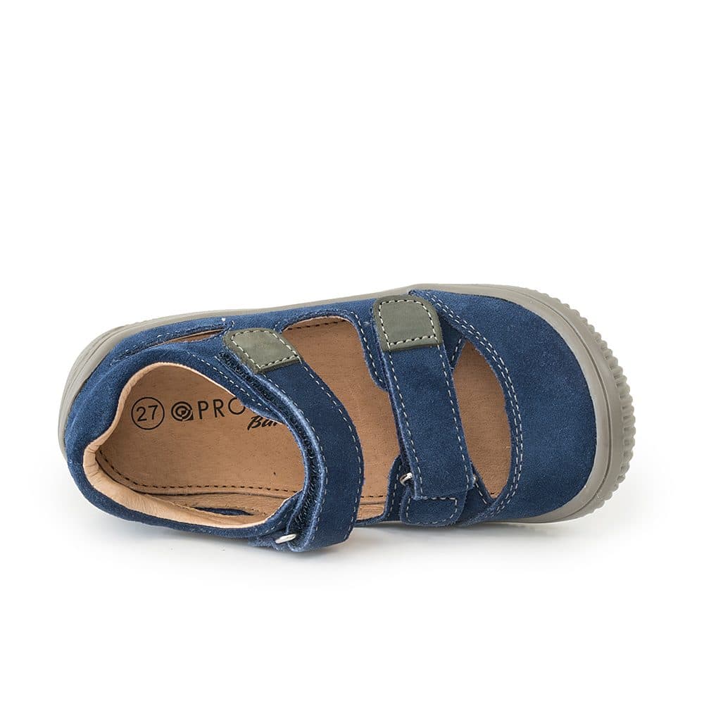 chlapecké sandály Barefoot MERYL NAVY, Protetika, tmavě modrá - 20 - náhled 3