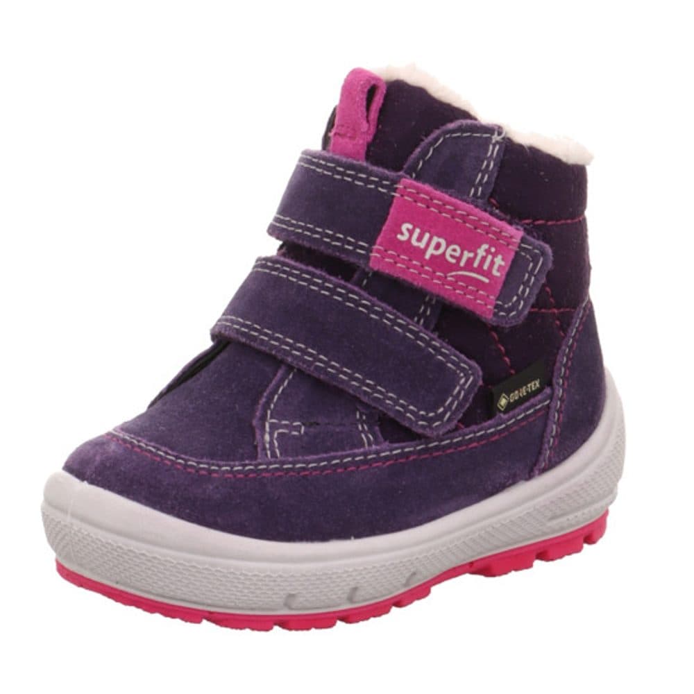 dívčí zimní boty GROOVY GTX, Superfit, 1-009314-8500, fialová -