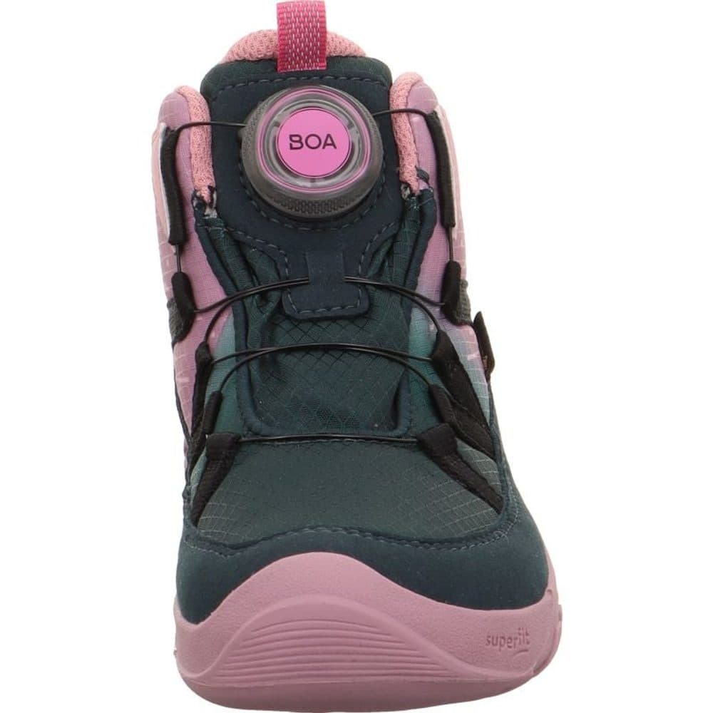 Dívčí celoroční obuv  Superfit barefit TRACE GTX Green/Rose 1-006040-7010 - 28 - náhled 4