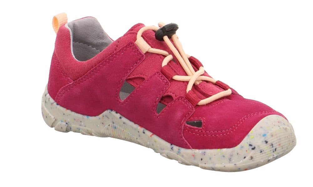 Dívčí celoroční boty Barefit TRACE, Superfit, 1-006037-5000, červená - 28 - náhled 4
