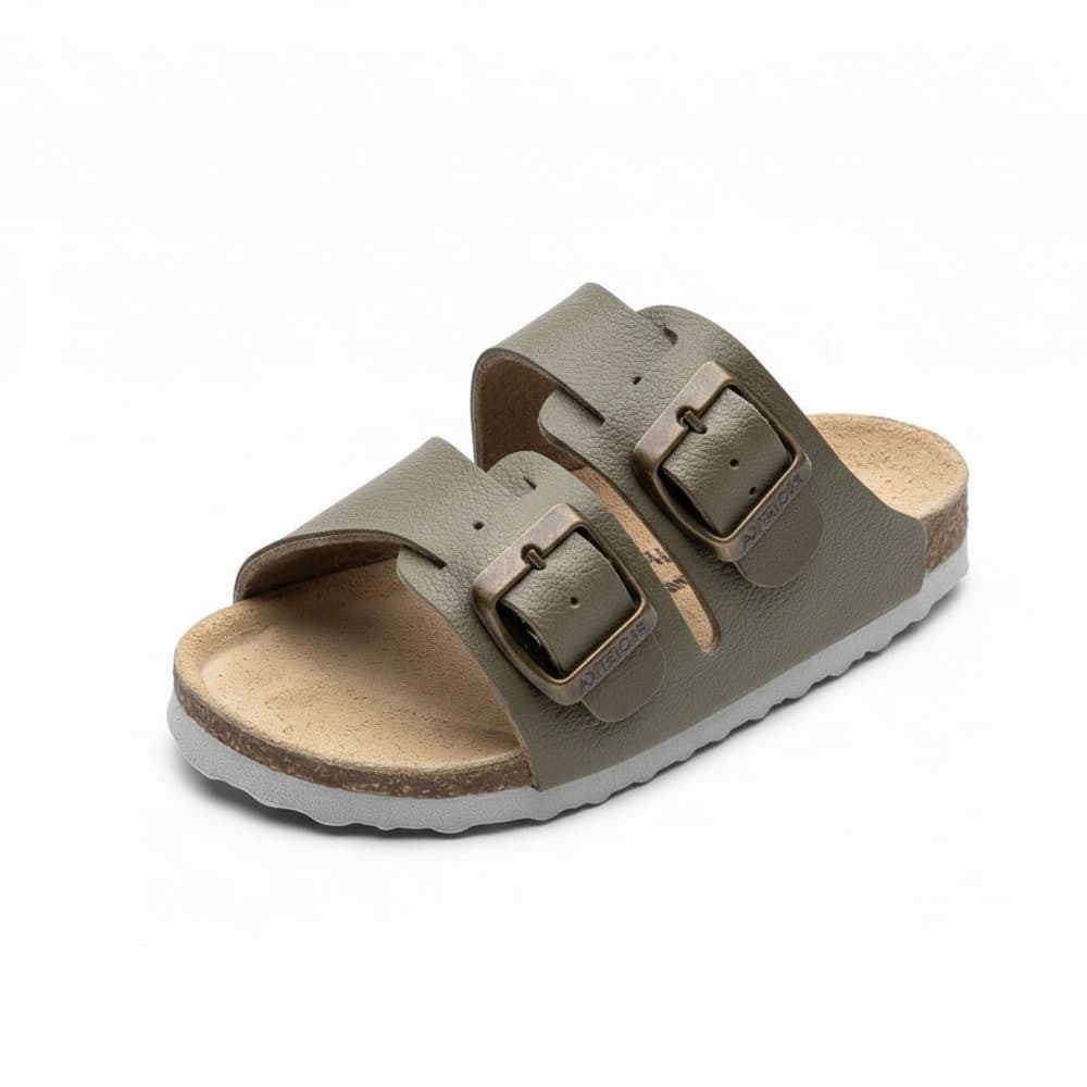 Dětské ortopedické pantofle Lifestyle T94/53, Protetika, khaki -