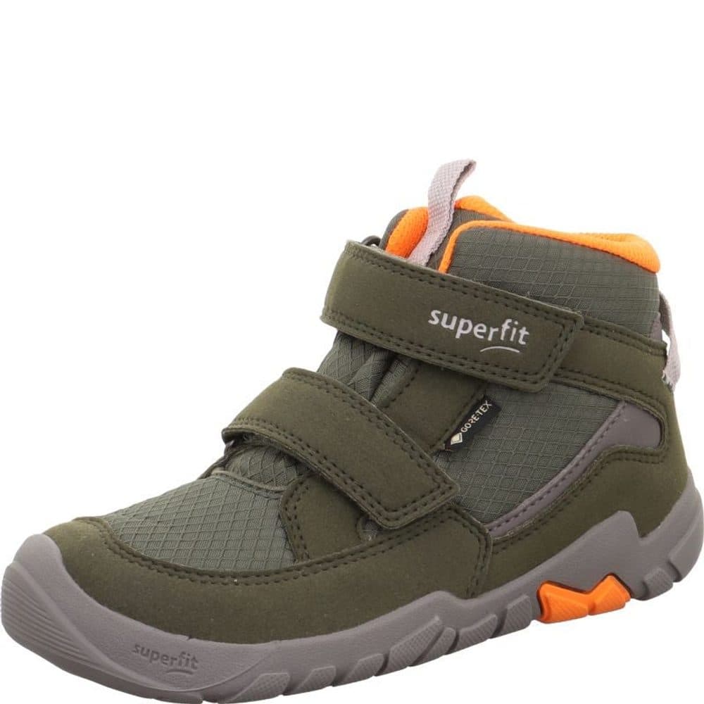 Dětské celoroční tenisky Superfit barefit TRACE GTX  Green/Orange 1-006042-7000 - 25 - náhled 1