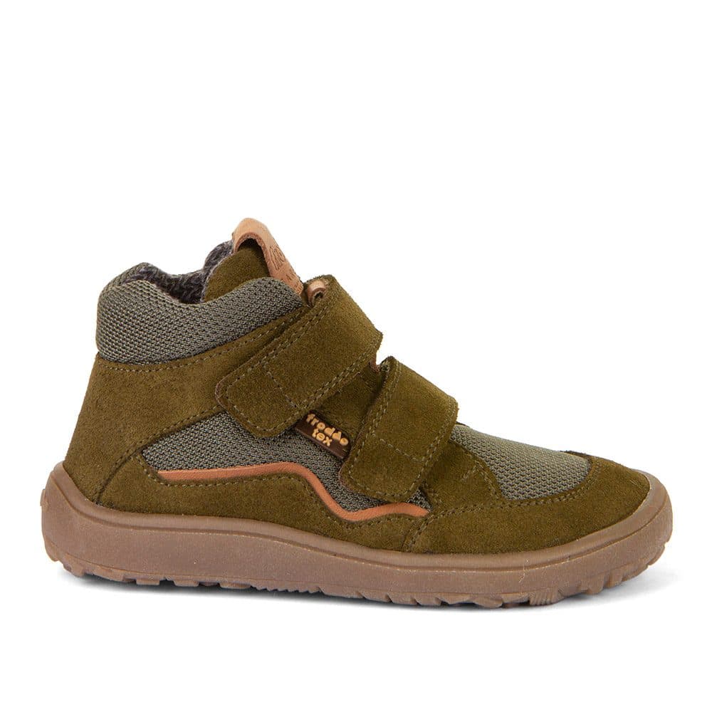Chlapecké barefoot boty TEX AUTUMN Olive Froddo G3110254-2- zelená - 23 - náhled 3