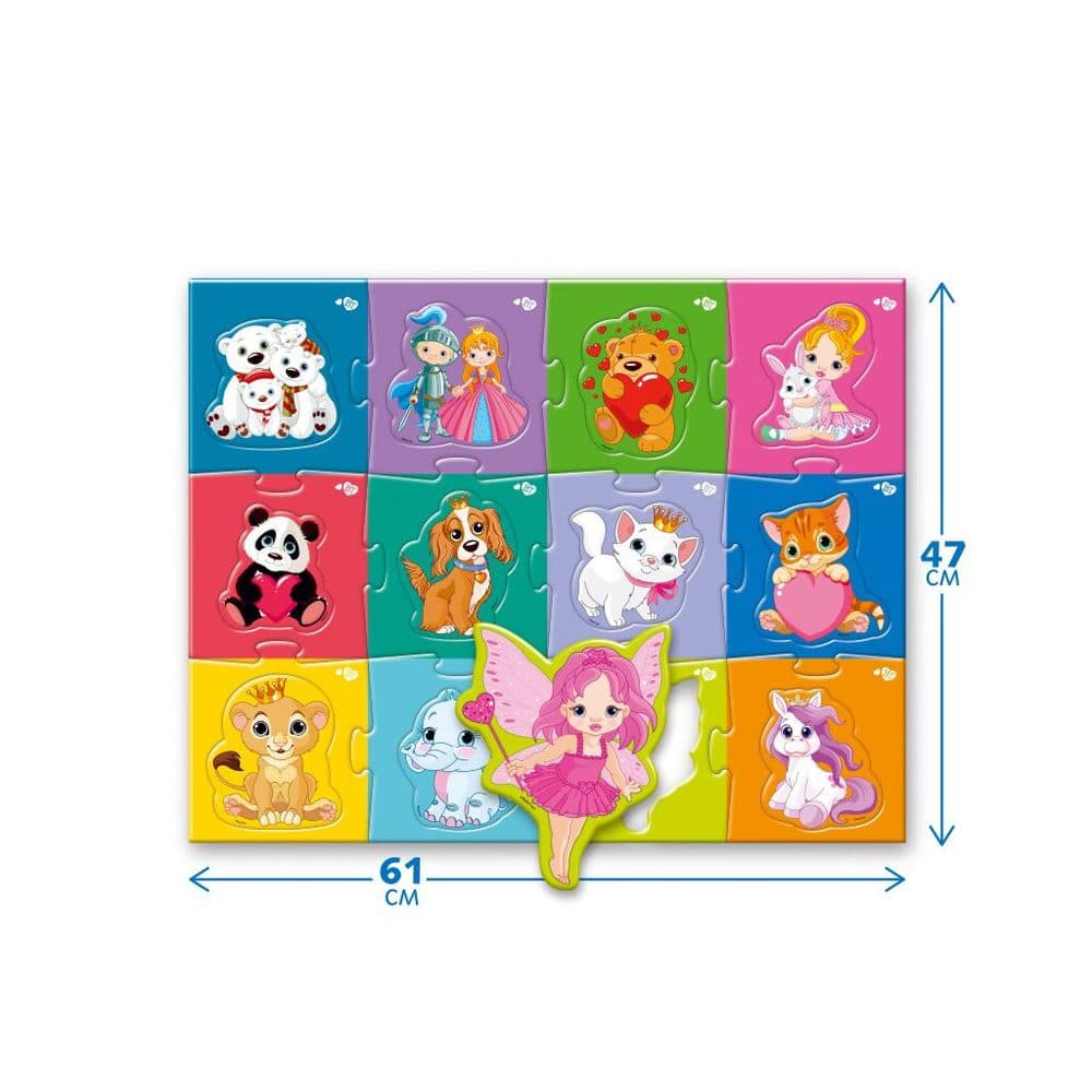 Far Far Land Maxi Puzzle postavičky 24 dílků 61x47 cm, Far Far Land, W022262 - náhled 2