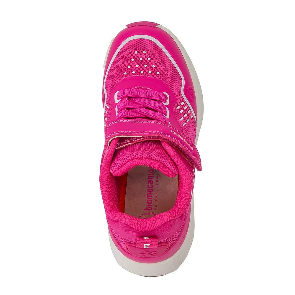 Dívčí tenisky ELASTICOS Fucsia, Biomeanics, 241270-B146, červena - 38 - náhled 3