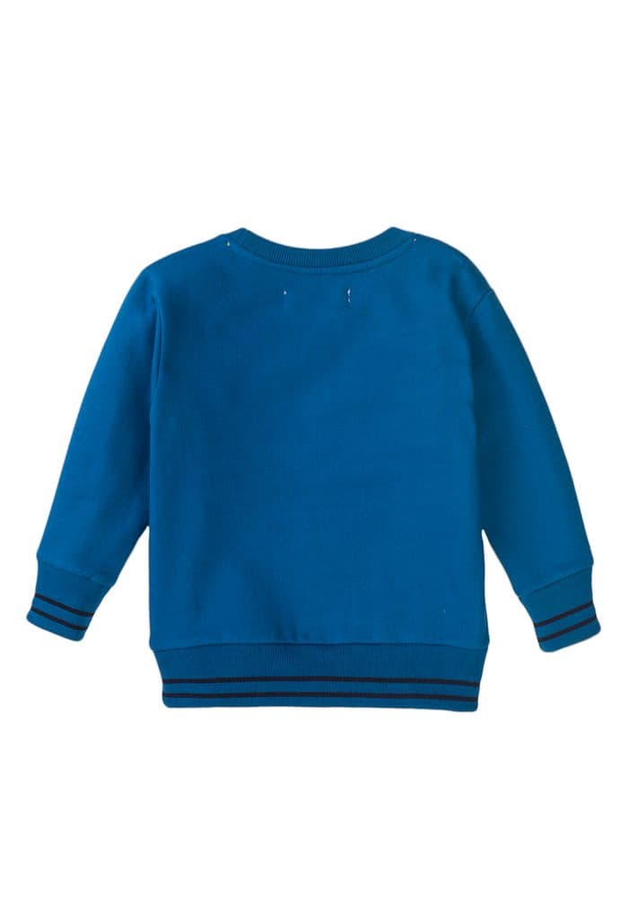 Mikina chlapecká, Minoti, Beam 6, modrá - 80/86 | 12-18m - náhled 2