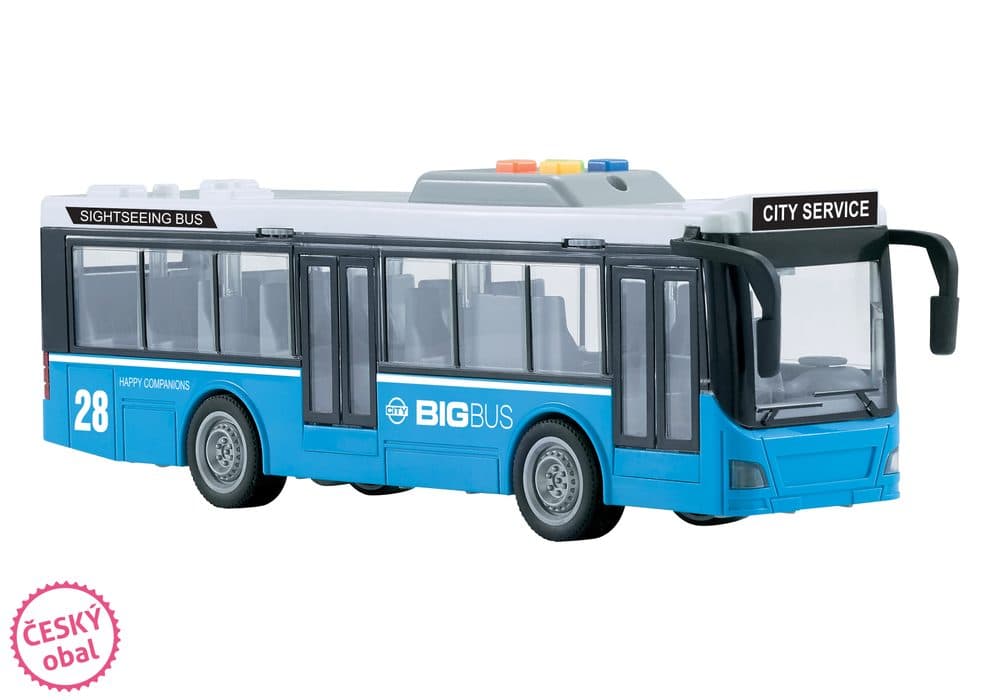 Autobus s efekty 29 cm - český obal, Wiky Vehicles, W013517