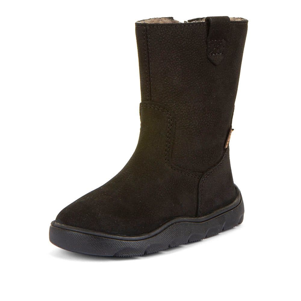 Dívčí zimní barefoot kozačky ZERU TEX BOOT Black, Froddo, G3160242-1, černá - 24 - náhled 1